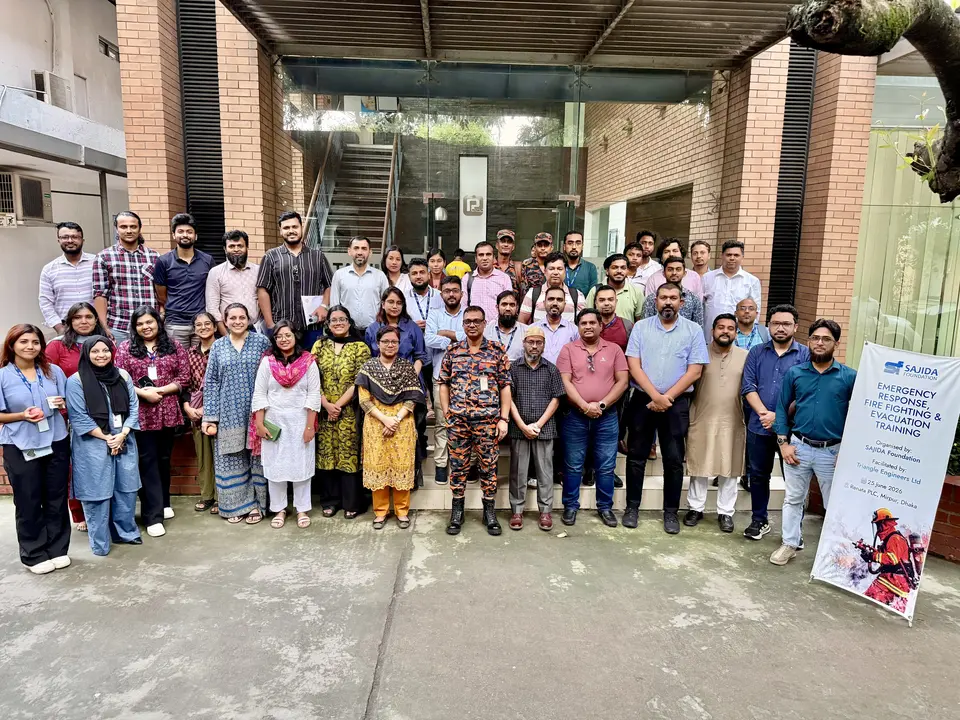 Fire Safety Training for Corporate Offices in Bangladesh: What We Learned Training 40 Officers at SAJIDA Foundation